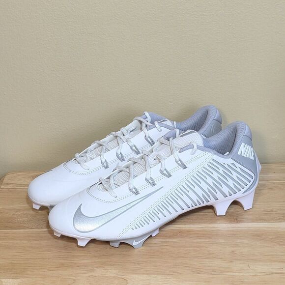 Nike Vapor Edge 360 VC Footall Cleats White Silver DO6294-100 Men\'s Size 10.5 main image 6